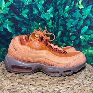Nike air max 95 leather orange